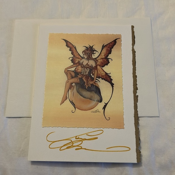 Amy Brown signed card - Picture 6 of 9